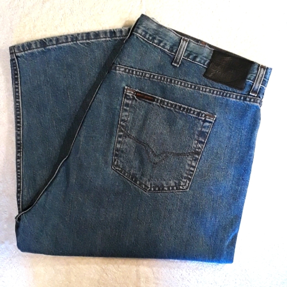 Harley-Davidson Men's Straight Jeans - Blue